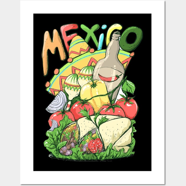 Viva Mexico Wall Art by JayD World